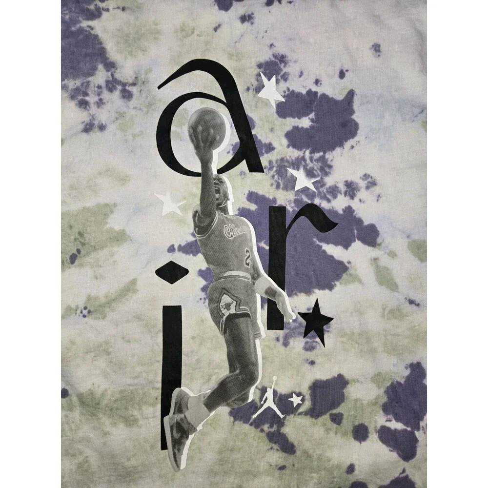 Mens Air Jordan Sport DNA ‘85 Tie Dye Short Sleeve T Shirt Small